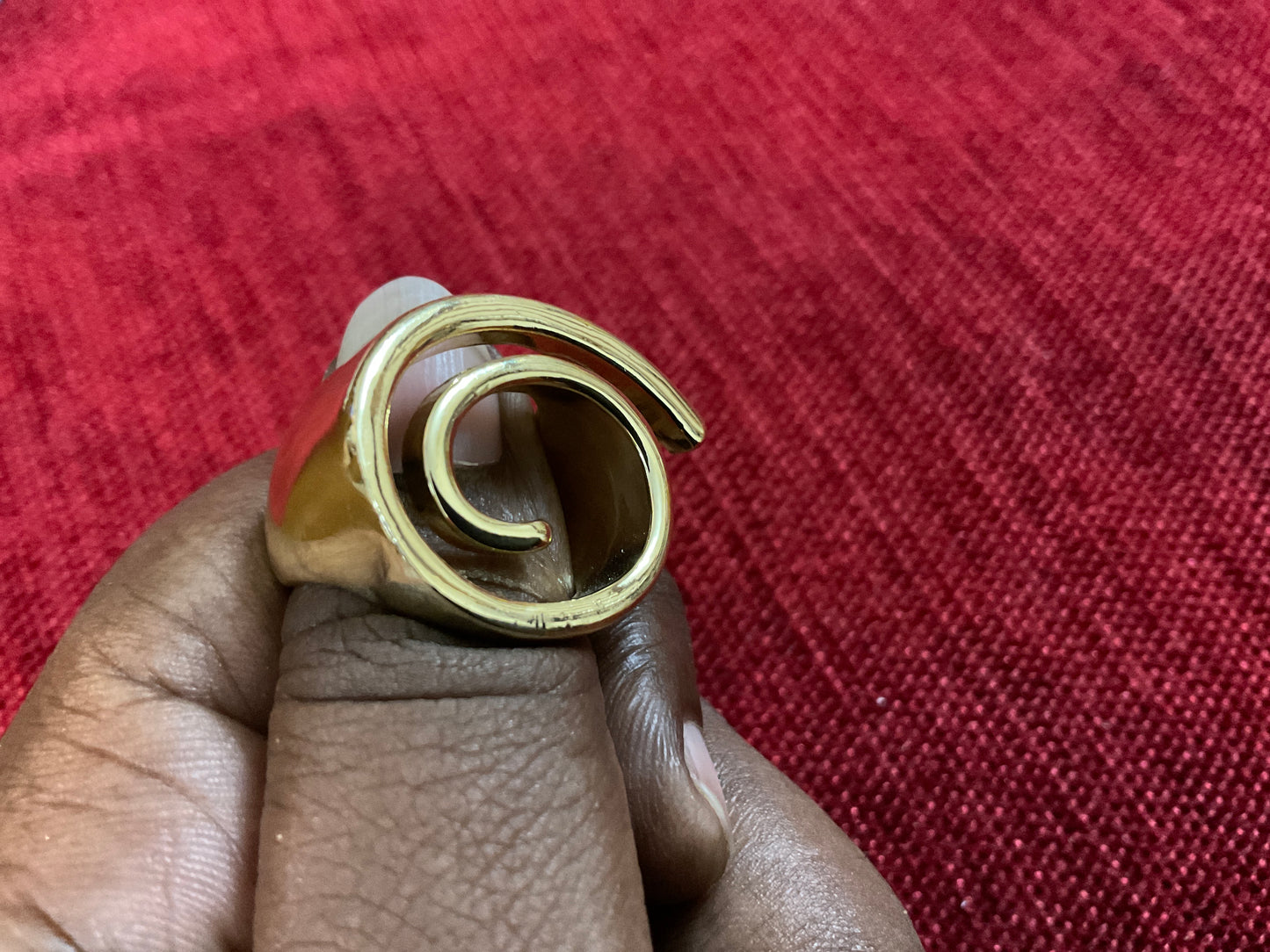 Whisper Spiral Ring