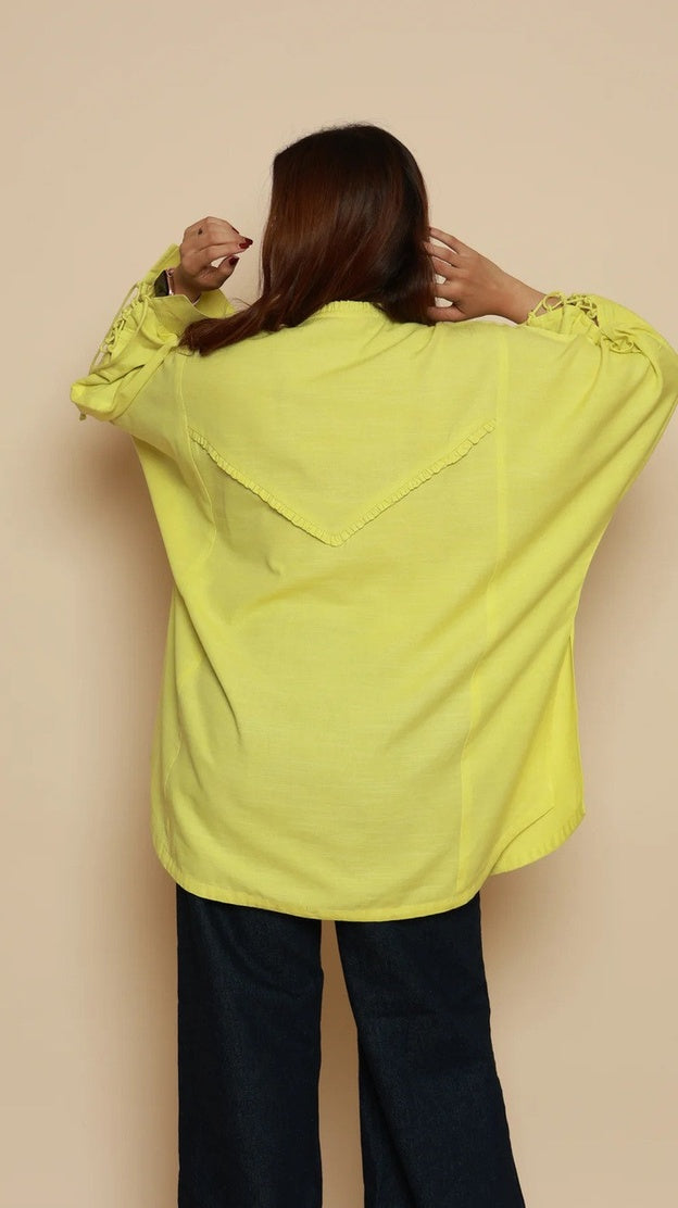 Yellow Drawcord