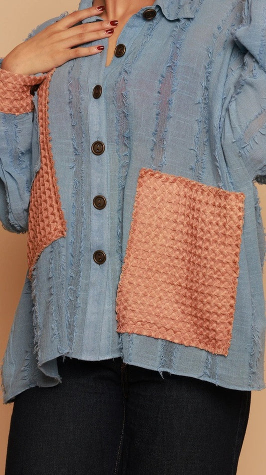Waffle Blue