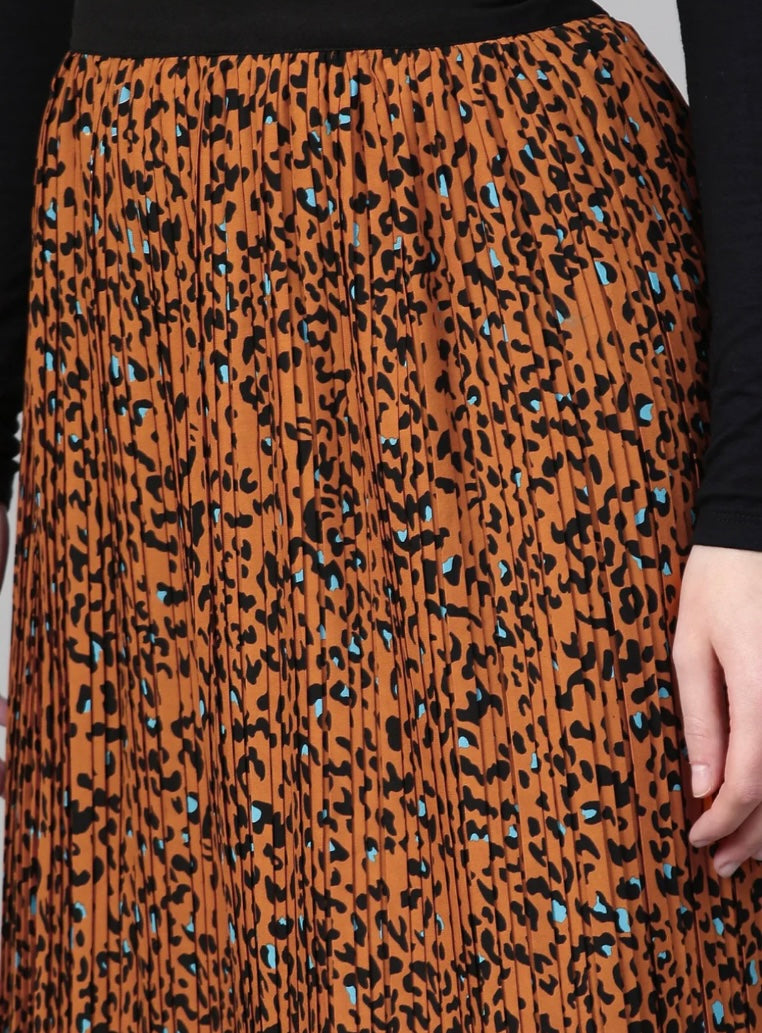 Cheetah Pleats