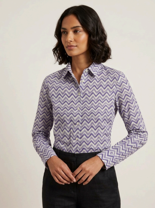 Lavender Chevron