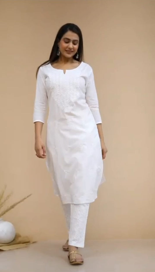 Lucknawi Long Premium Kurtis Single