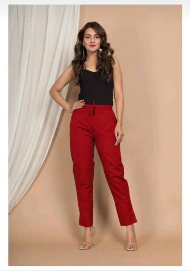 Cotton Flex pant's - Kashish Creations