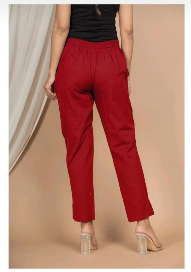 Cotton Flex pant's - Kashish Creations