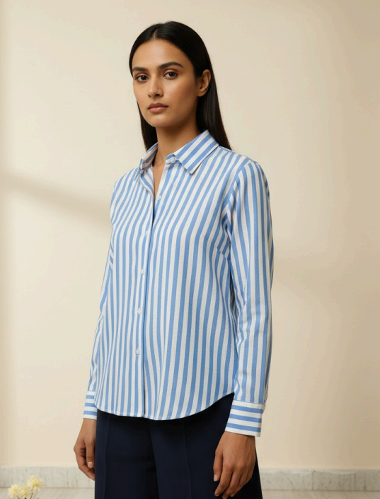 Cornflower Stripe