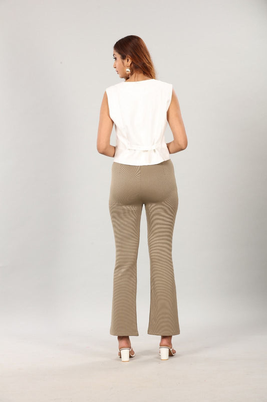 WOMENS BOTTOM WEAR FV144 BLACK / FAWN / MOUSE / GREEN