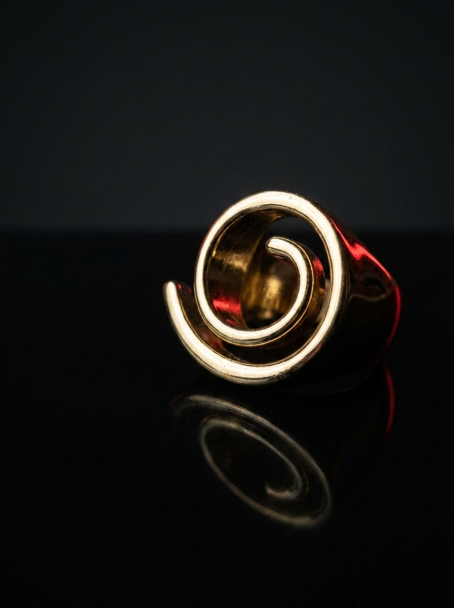 Whisper Spiral Ring