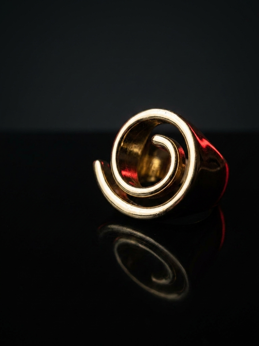 Whisper Spiral Ring
