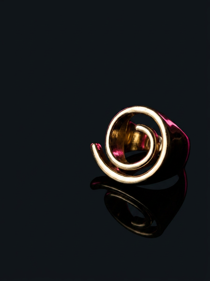 Whisper Spiral Ring