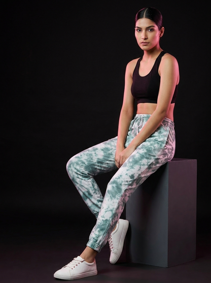 Green spill - AI model sitting