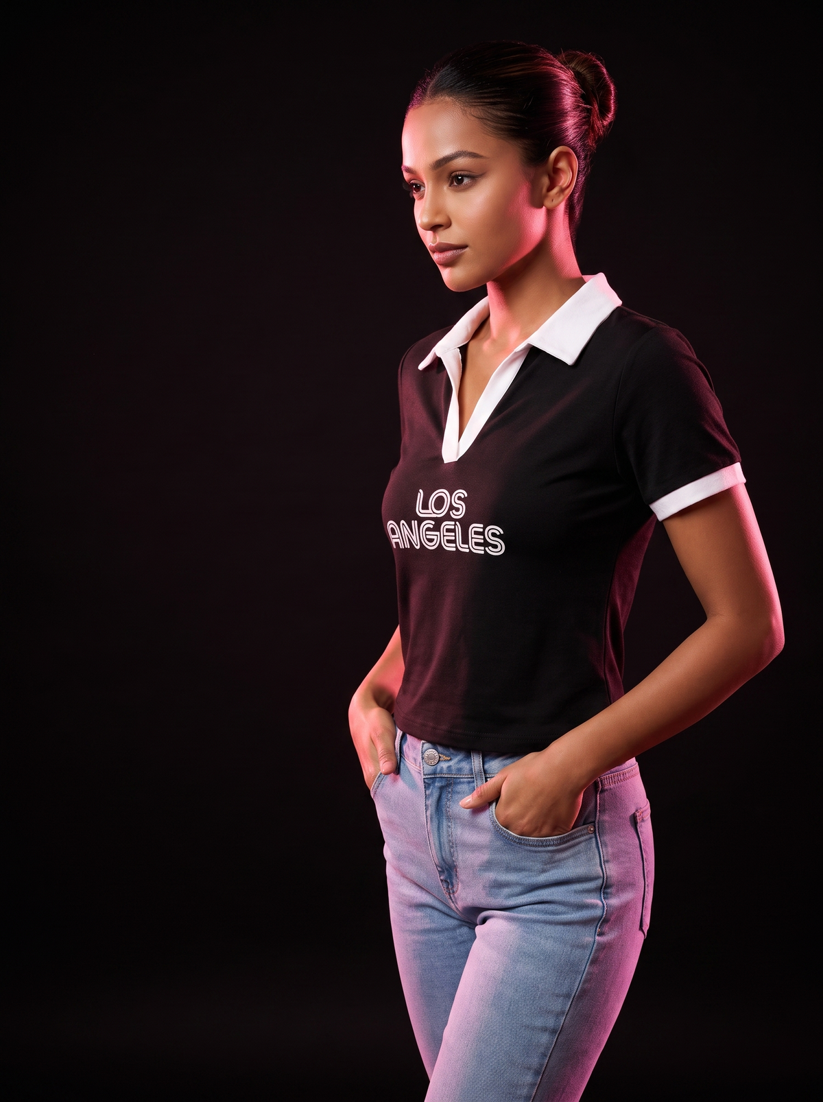 AI model standing