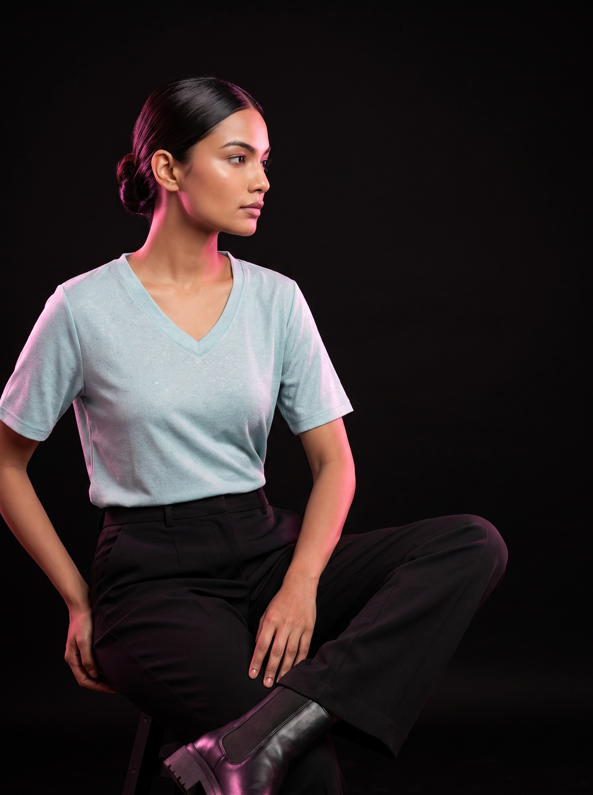 AI model sitting