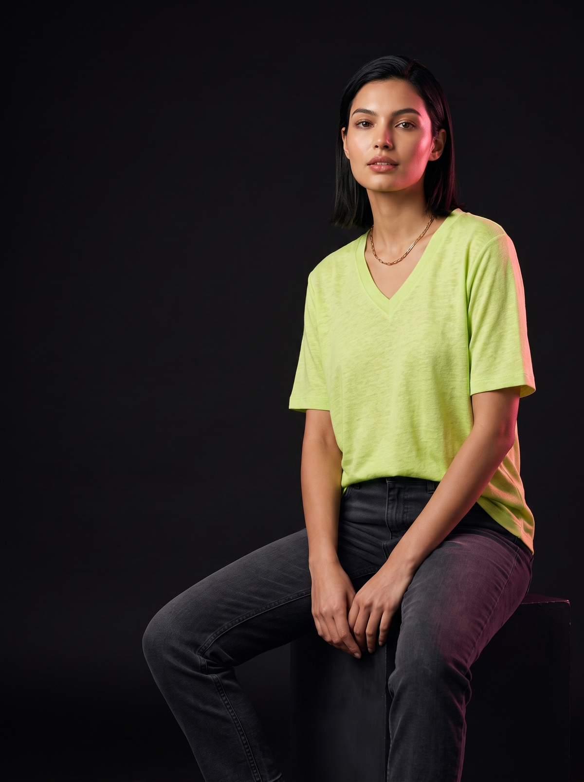 AI model sitting