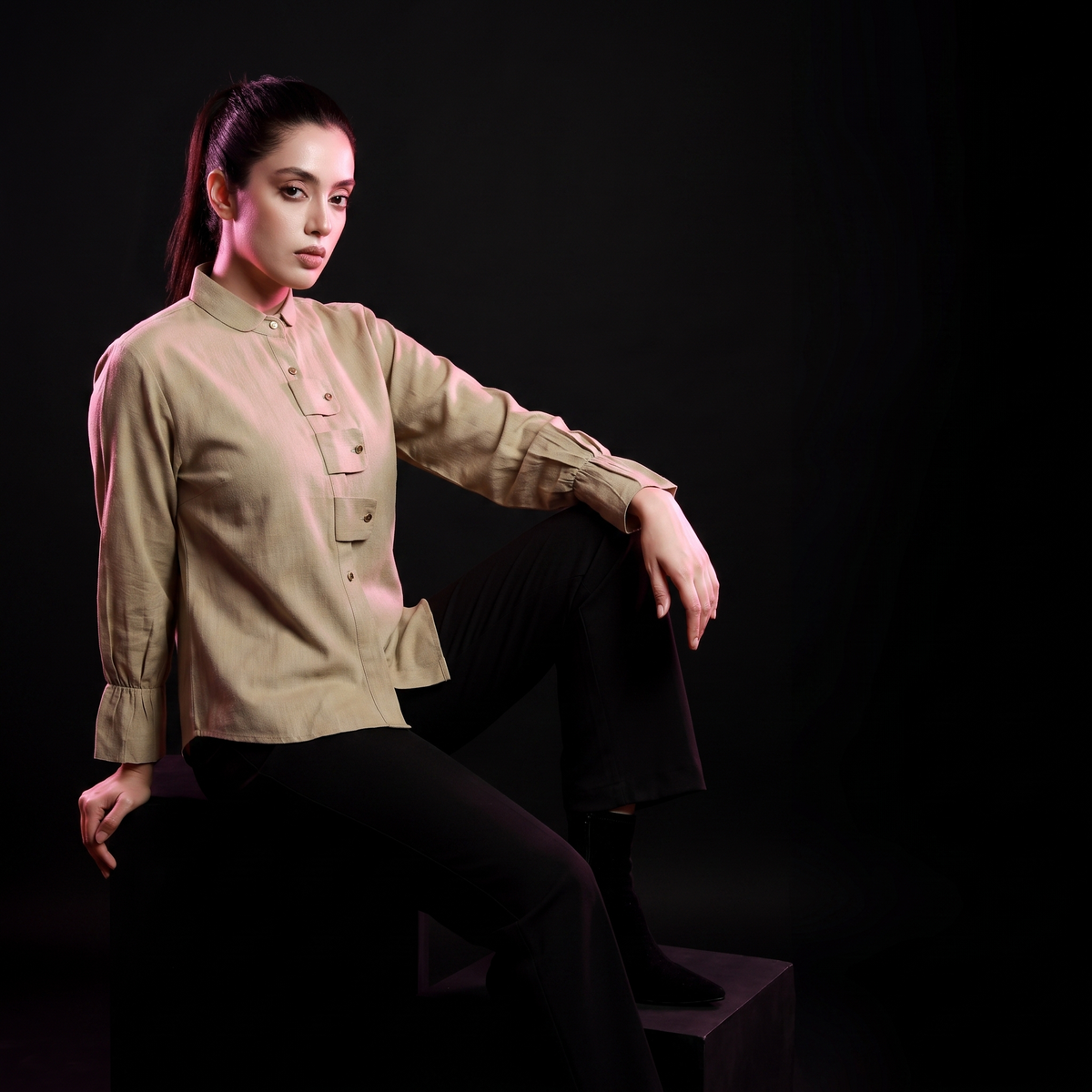 Shine AI sitting