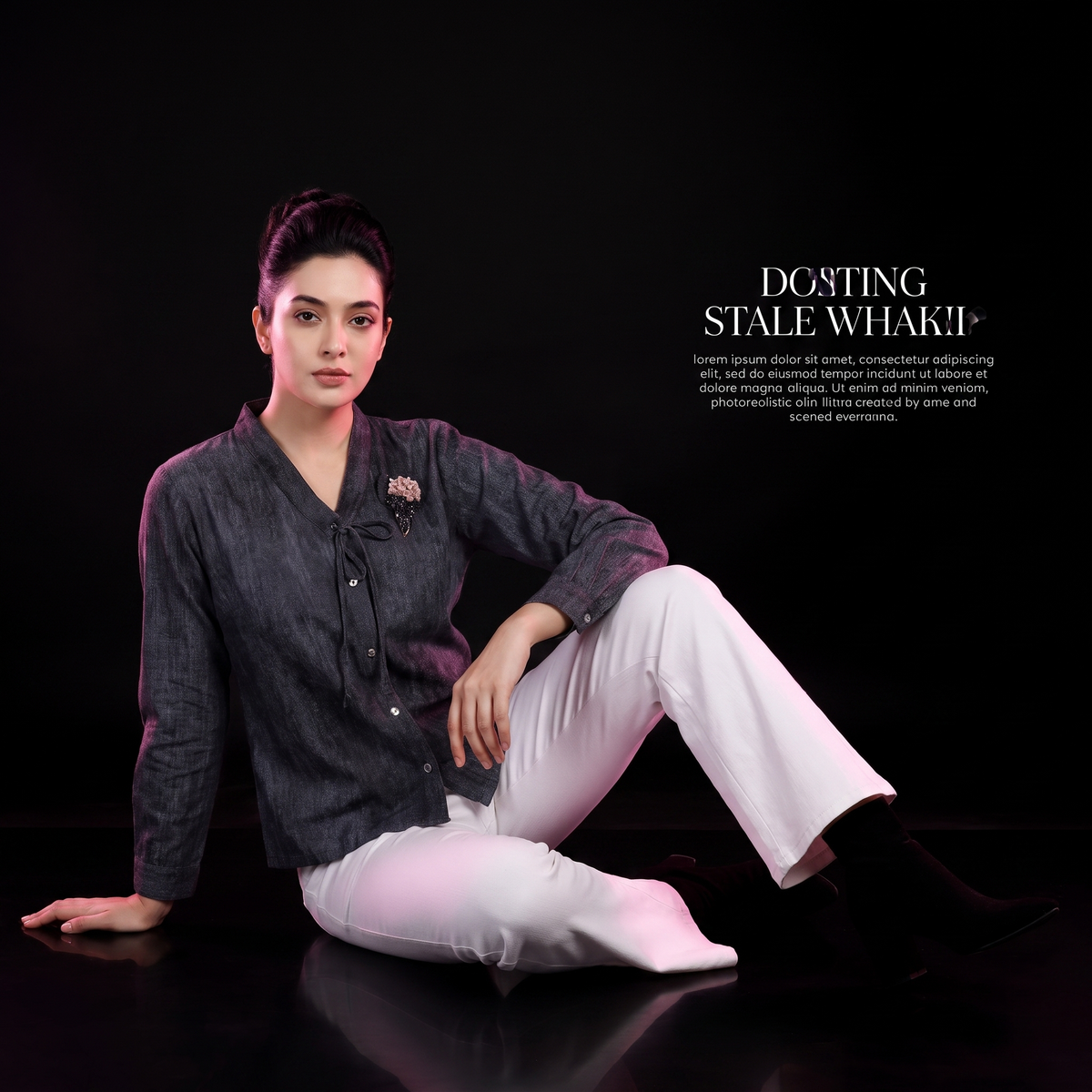 New Me AI sitting