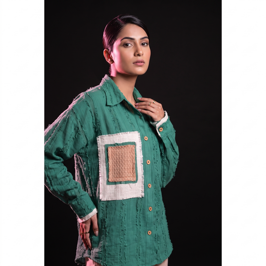 Waffle Green - AI model standing