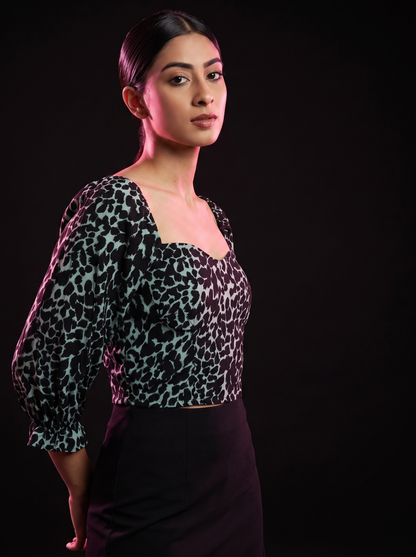 AI standing photo - black background