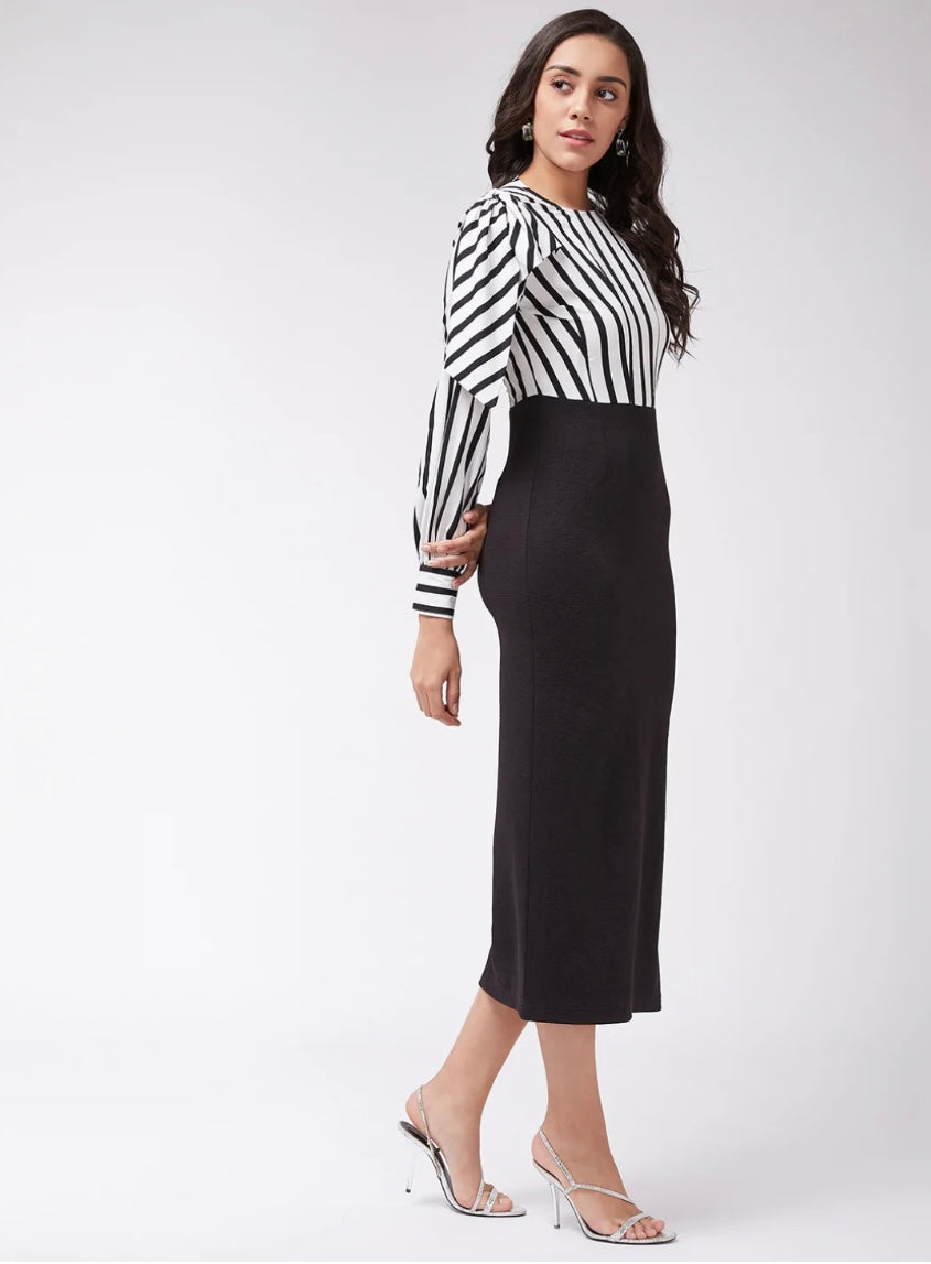 Piano keys dress