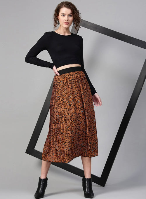 Cheetah Pleats