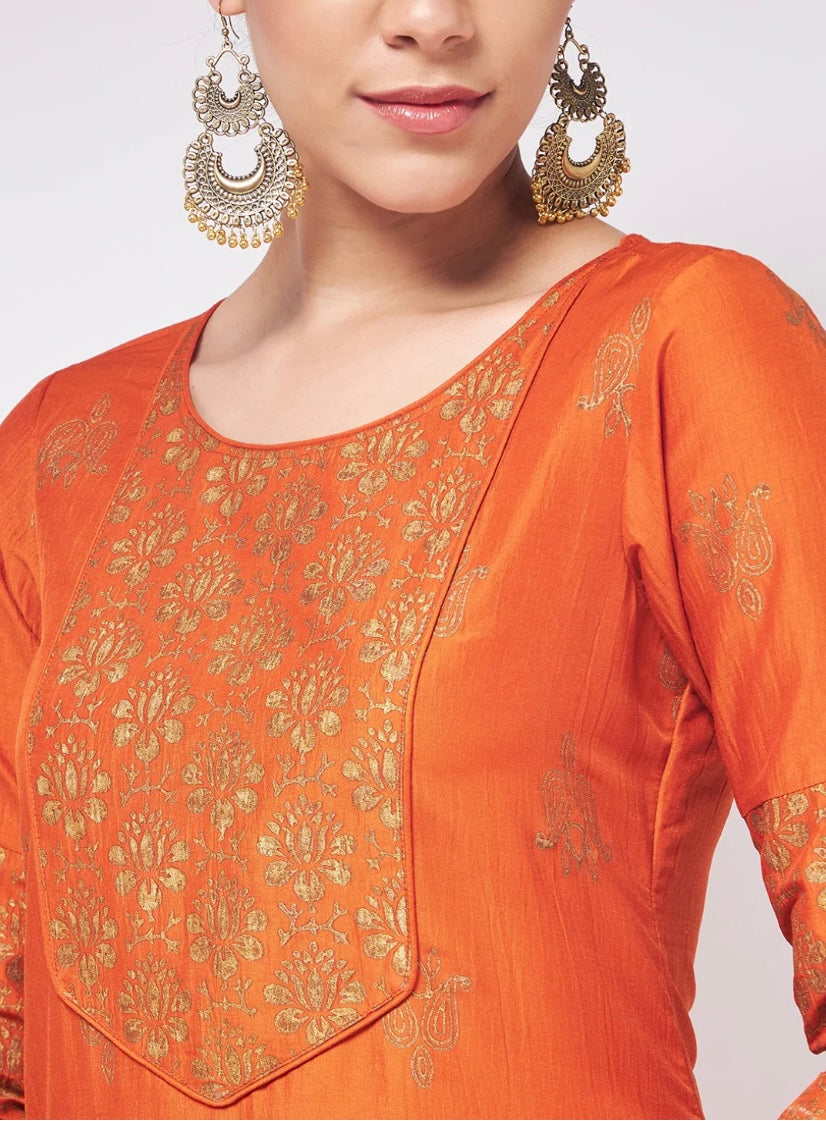 Orange gold shot