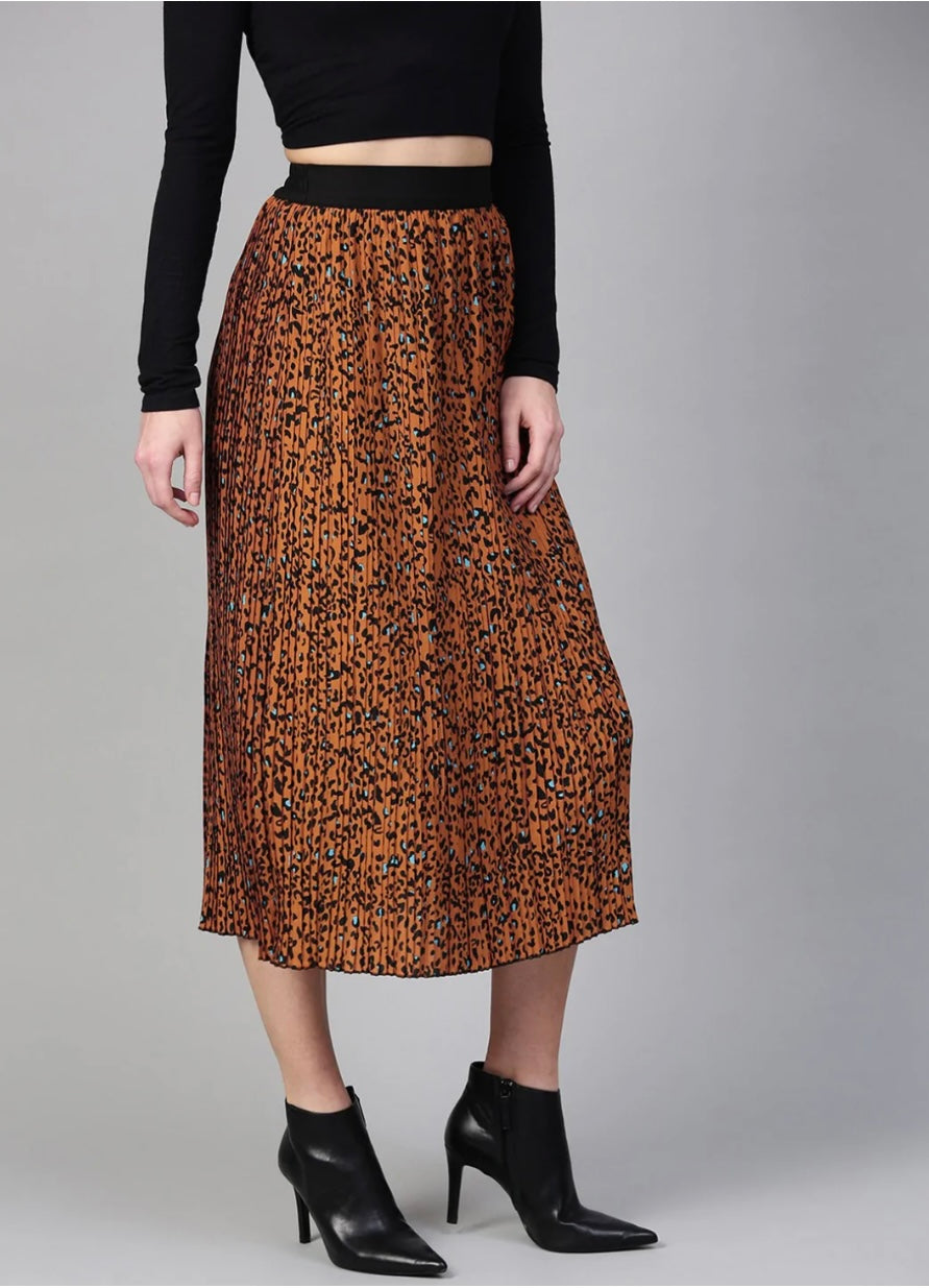 Cheetah Pleats