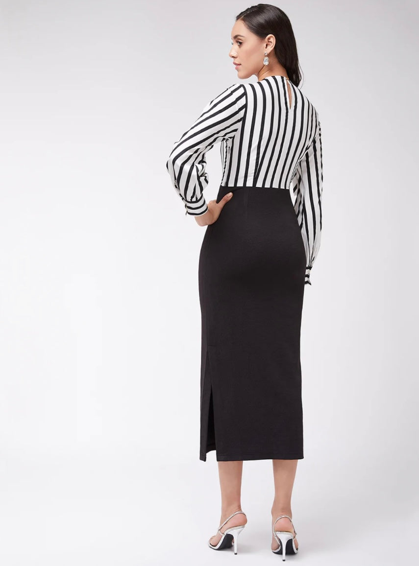Piano keys dress